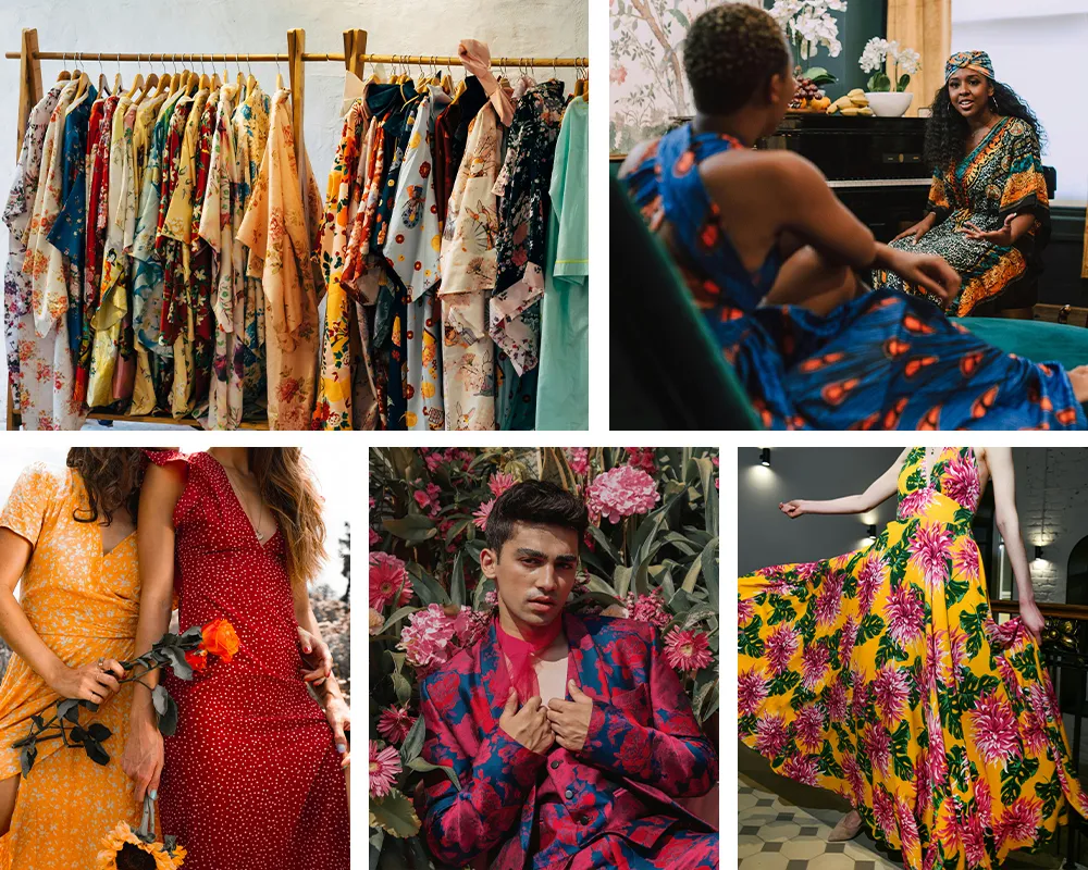 Silk fashion and luxury apparel applications