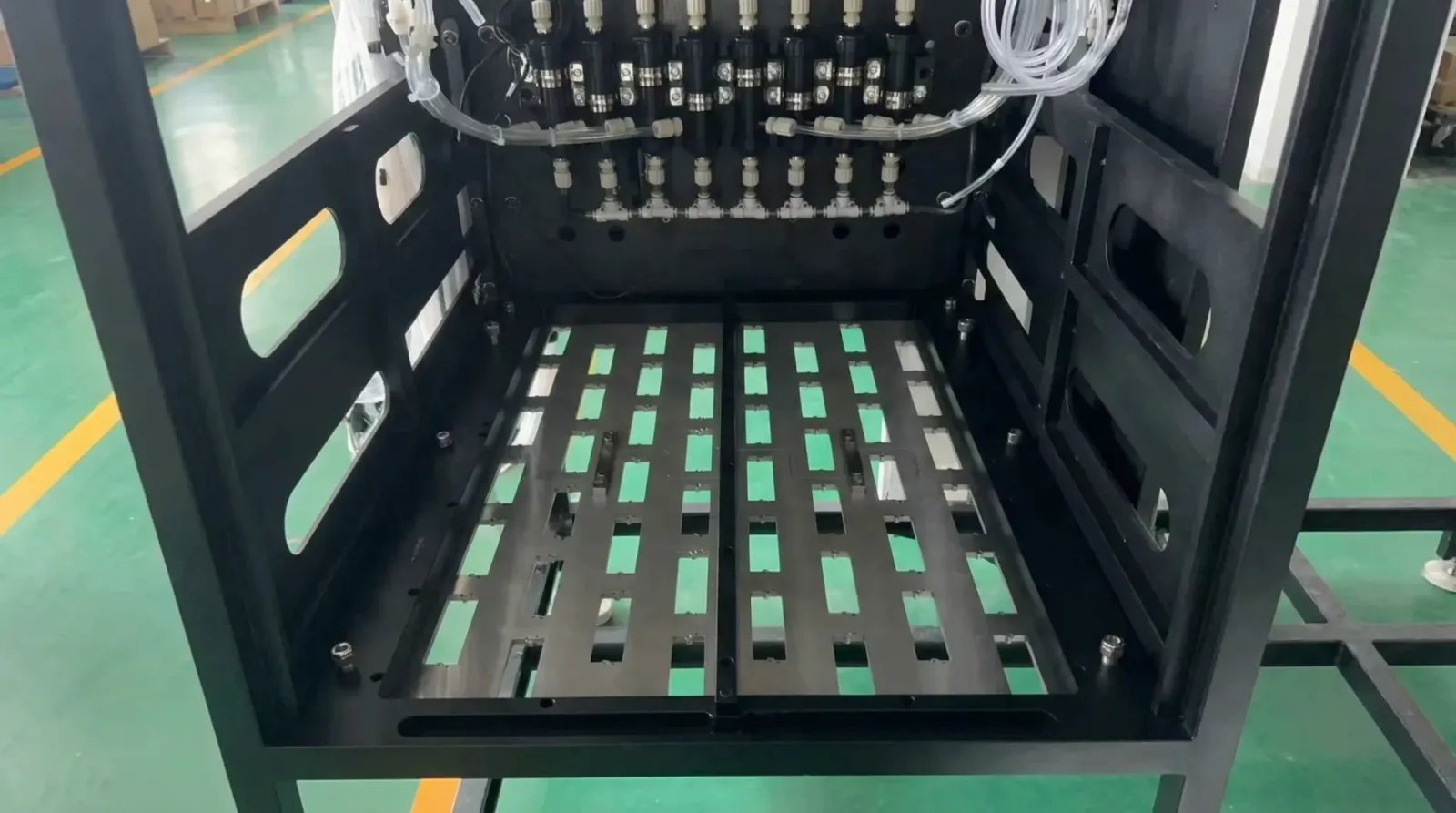 0.01 mm precision welded steel frame and printhead plate