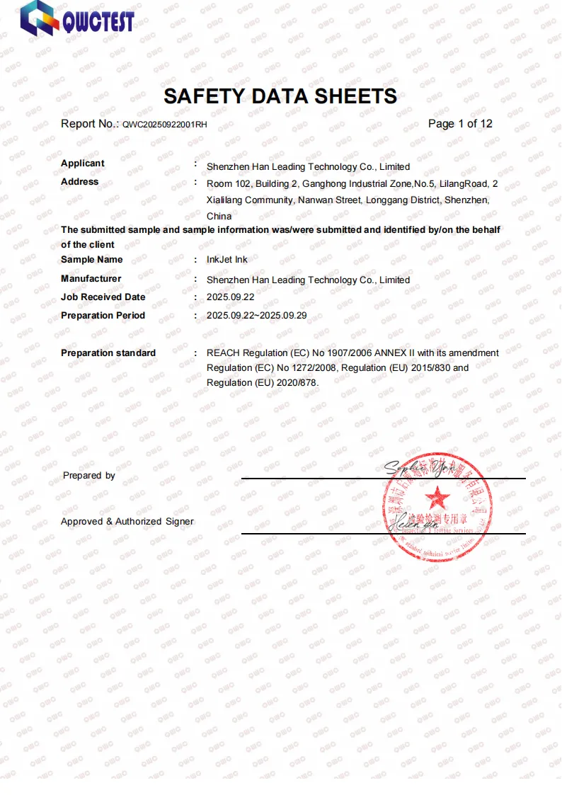 Certificado de conformidad de producto de H·EASY