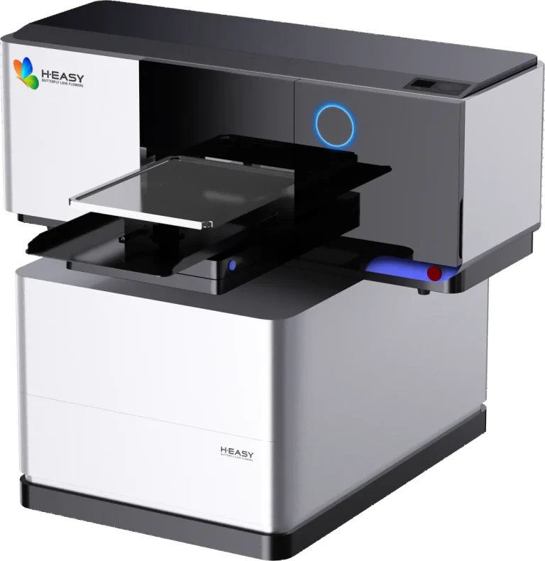 Impresora HY-4050 de impresión directa sobre prenda con platina de carga