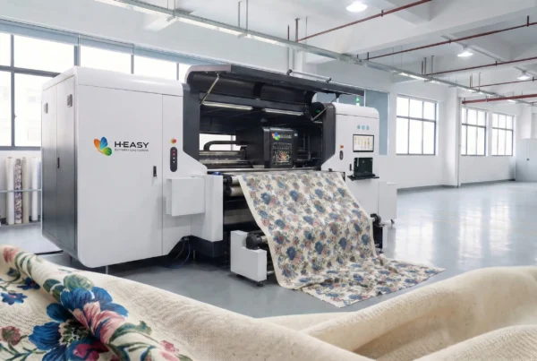 Reactive Ink digital textile printing route