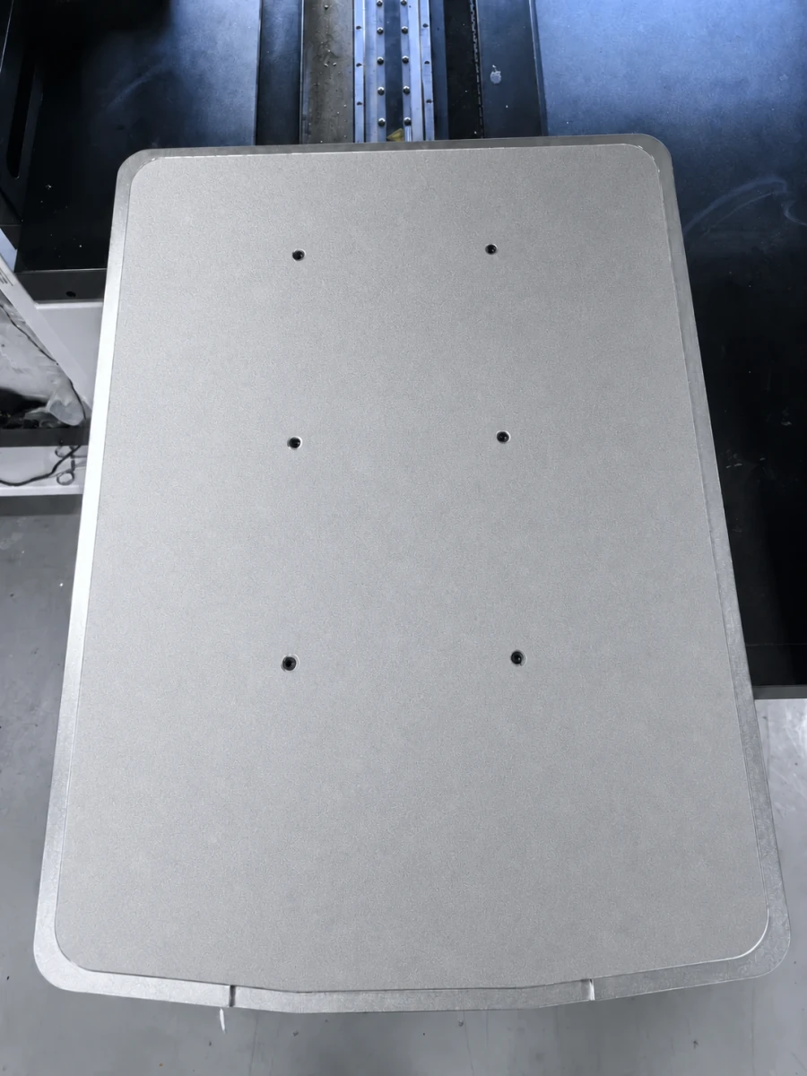 HY 2D DTG quick-change platen and vacuum hold-down area