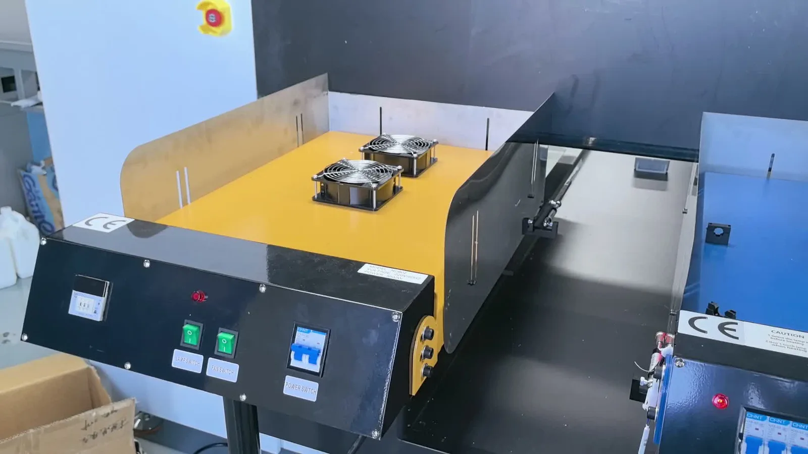 Integrated pre-treatment drying stage beside the HY 2D DTG line