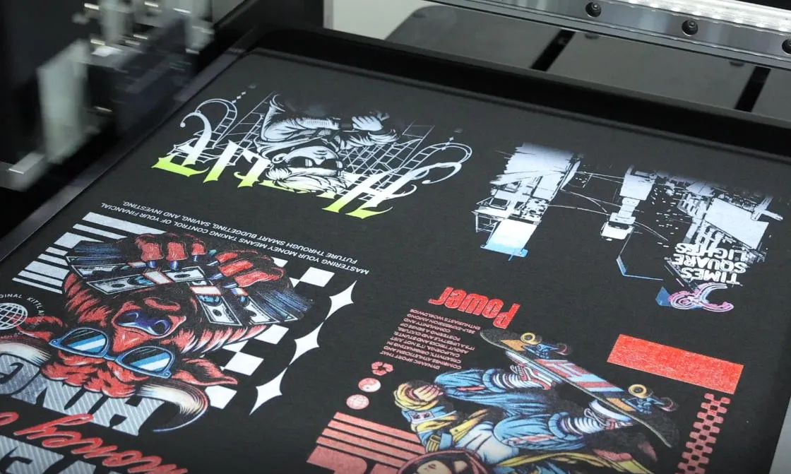 DTG White Ink Printing