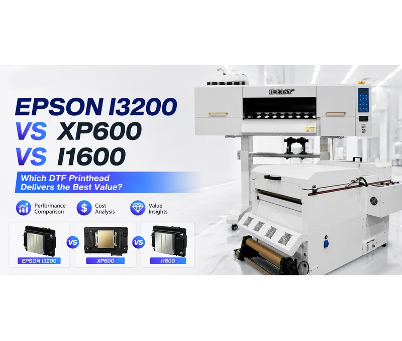 Epson i3200 vs XP600 vs i1600: Which DTF Printhead Delivers the Best Value?