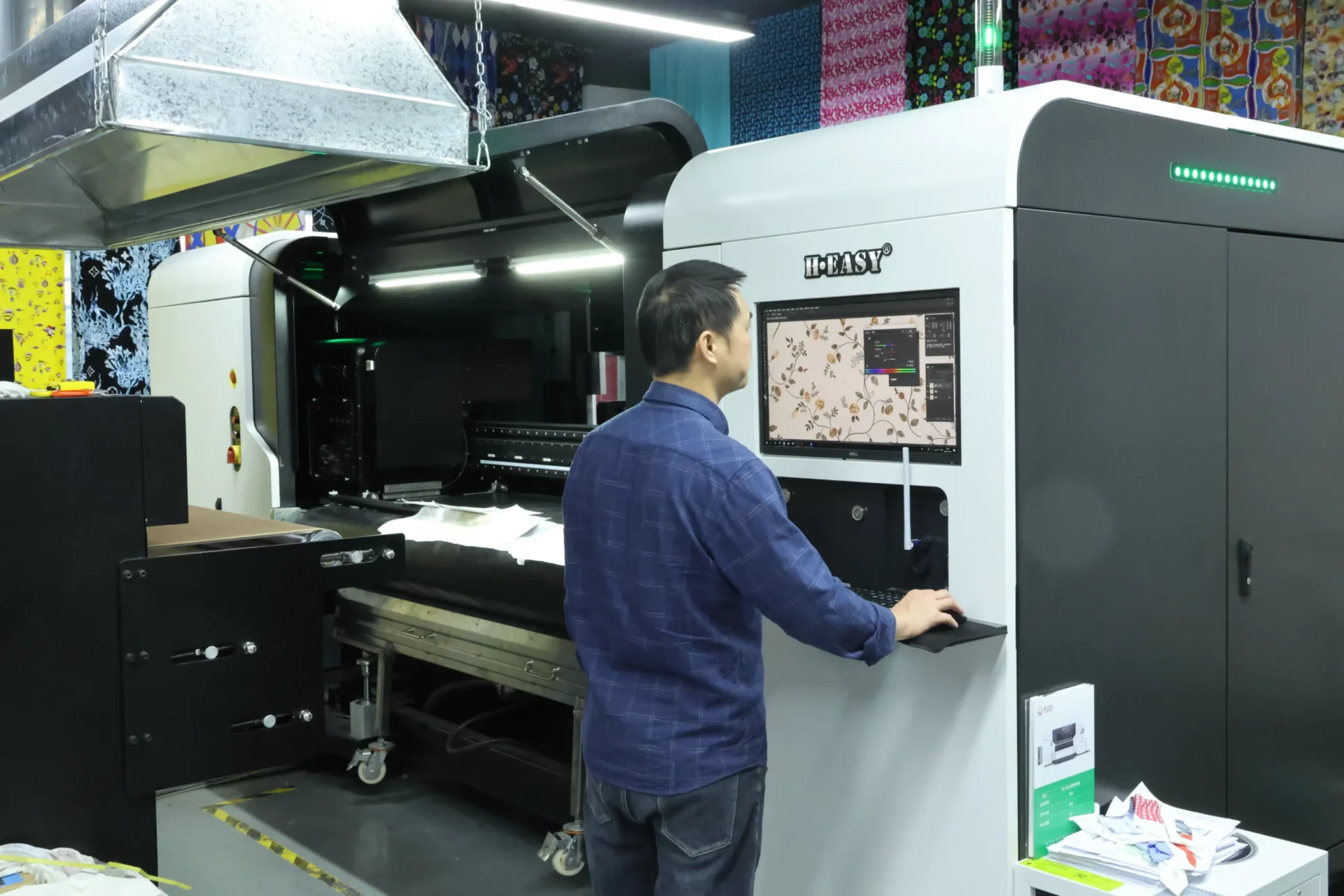 pigment digital textile printers